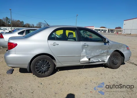 2005 Toyota Corolla Le z USA, uszkodzony, nr VIN 2T1BR30E85C398664